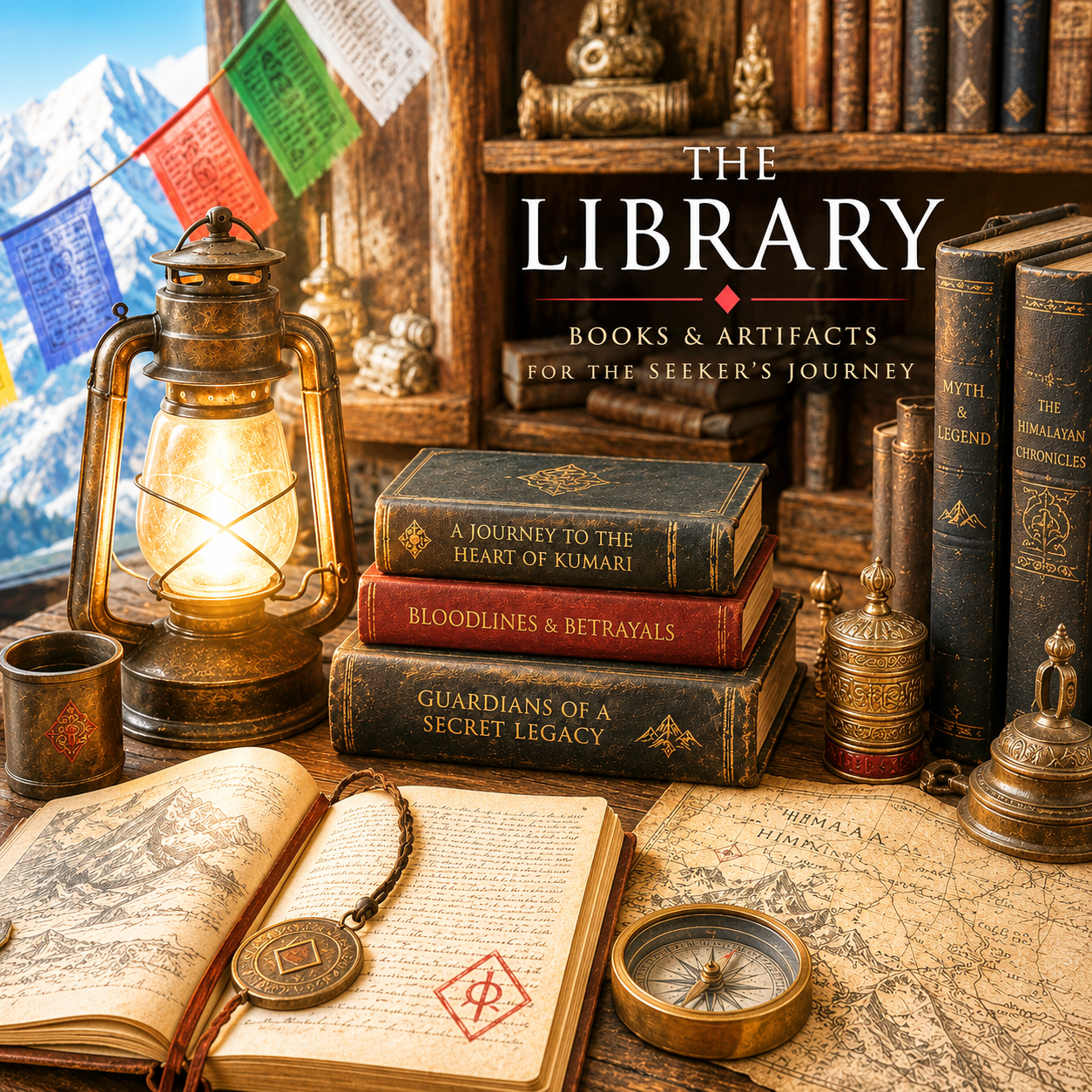 The Nayampalli House — The Library