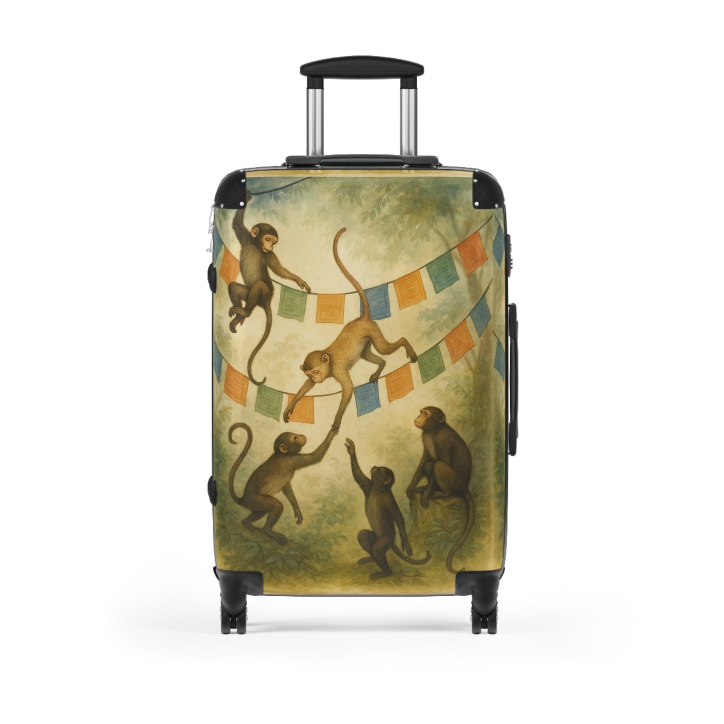 Sacred Courtyard Spinner Suitcase | Lightweight, Durable Luggage with TSA Approved Lock