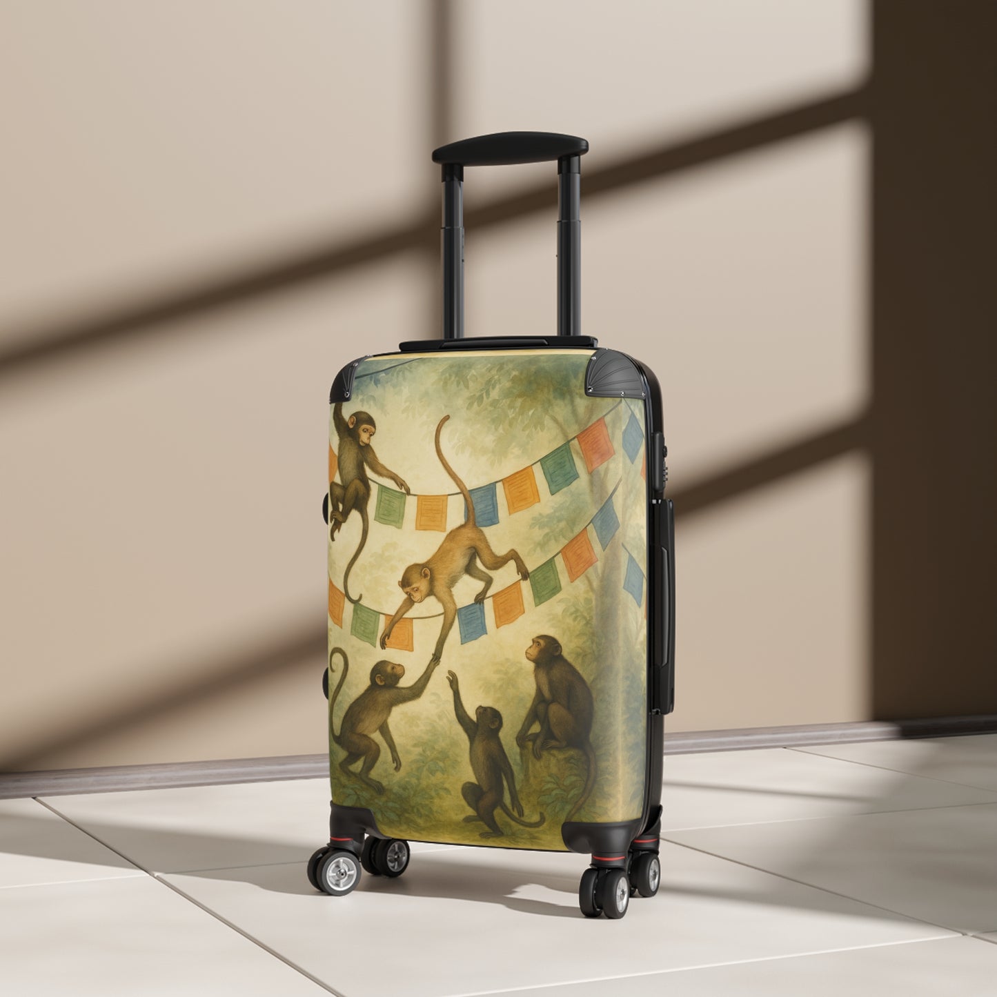 Sacred Courtyard Spinner Suitcase | Lightweight, Durable Luggage with TSA Approved Lock