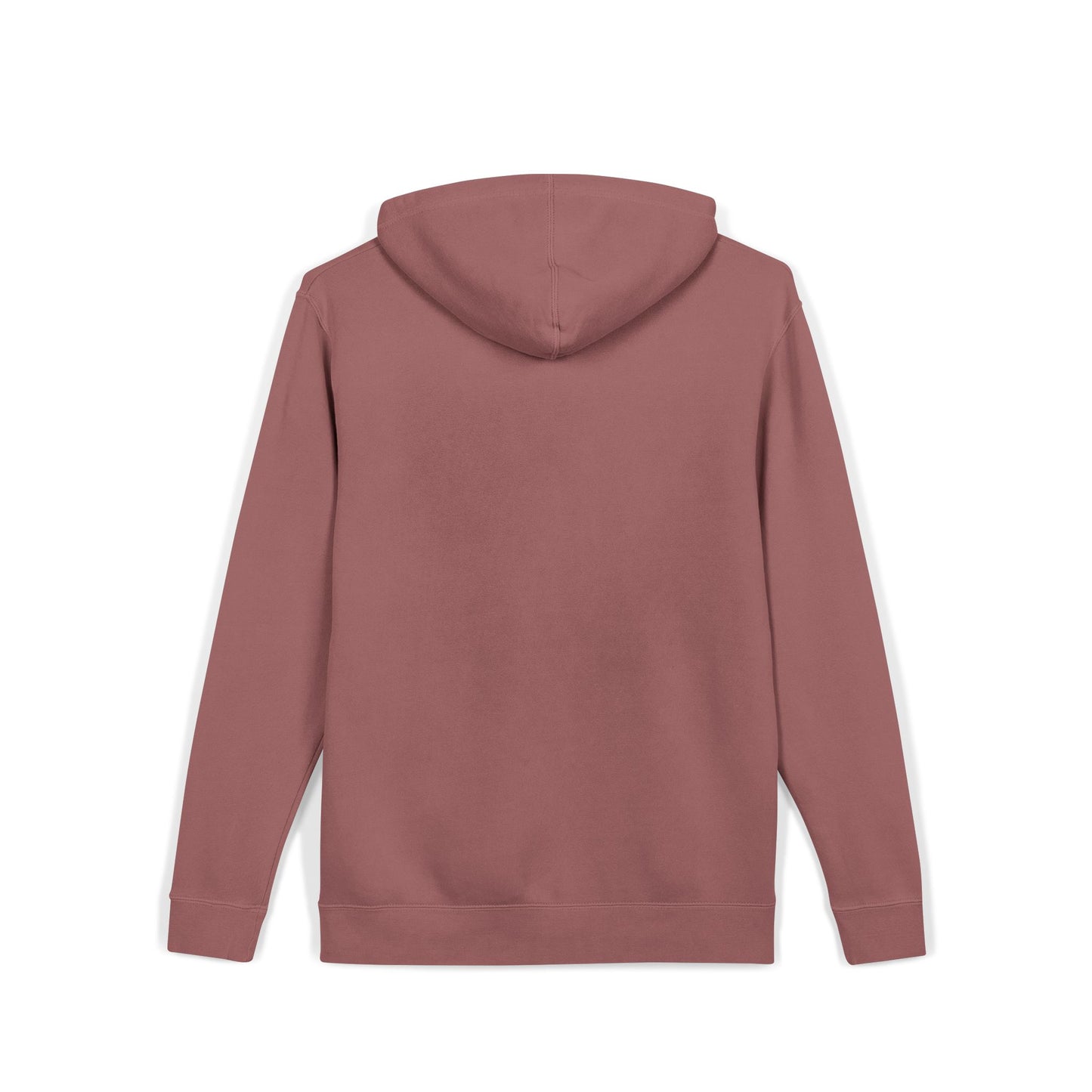 Hoodie — "Bloodlines & Betrayals" Maroon Pigment-Dyed Pullover
