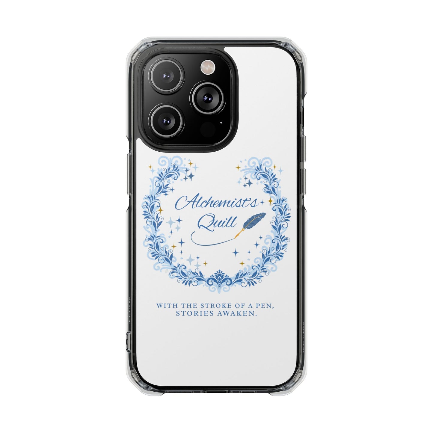 The Alchemist's Quill Clear Magnetic Case