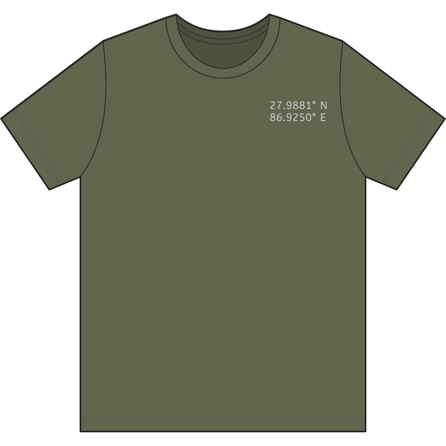 Step Outside the Algorithm – Everest Mountain Tee
