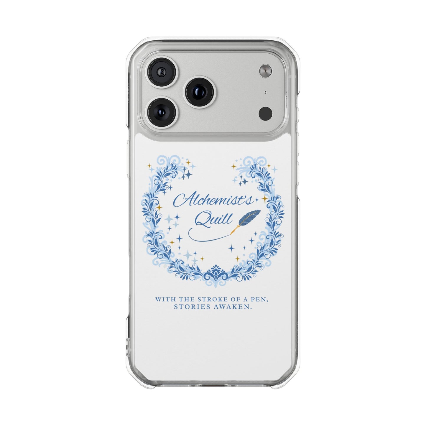 The Alchemist's Quill Clear Magnetic Case