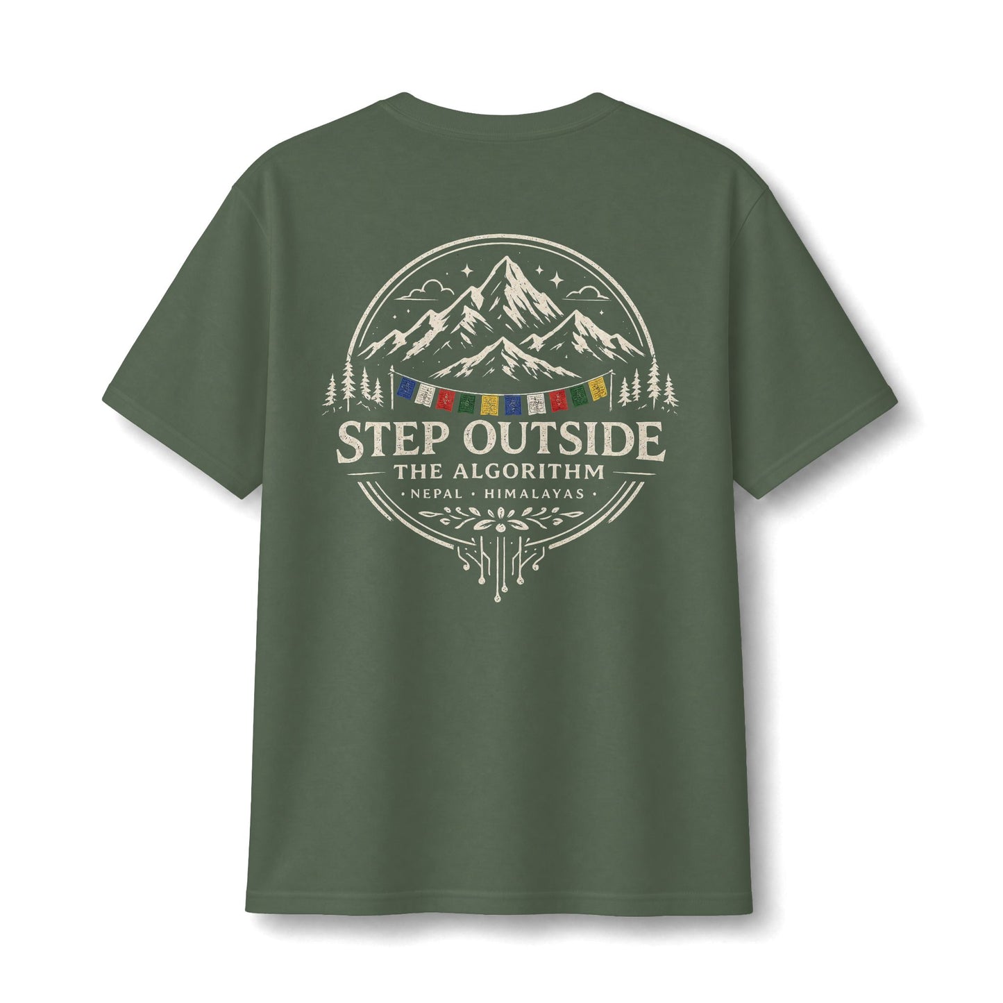 Step Outside the Algorithm – Everest Mountain Tee