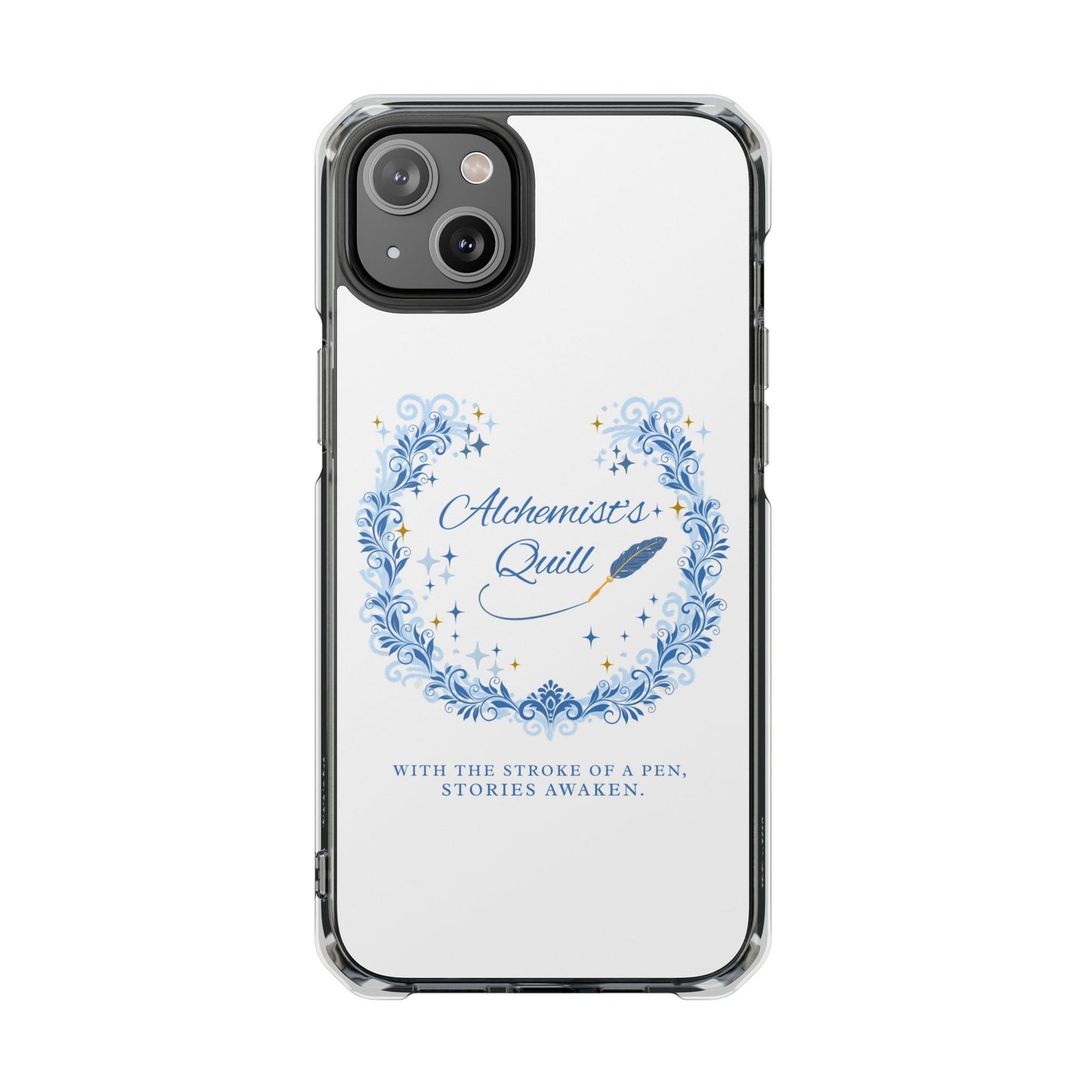 The Alchemist's Quill Clear Magnetic Case