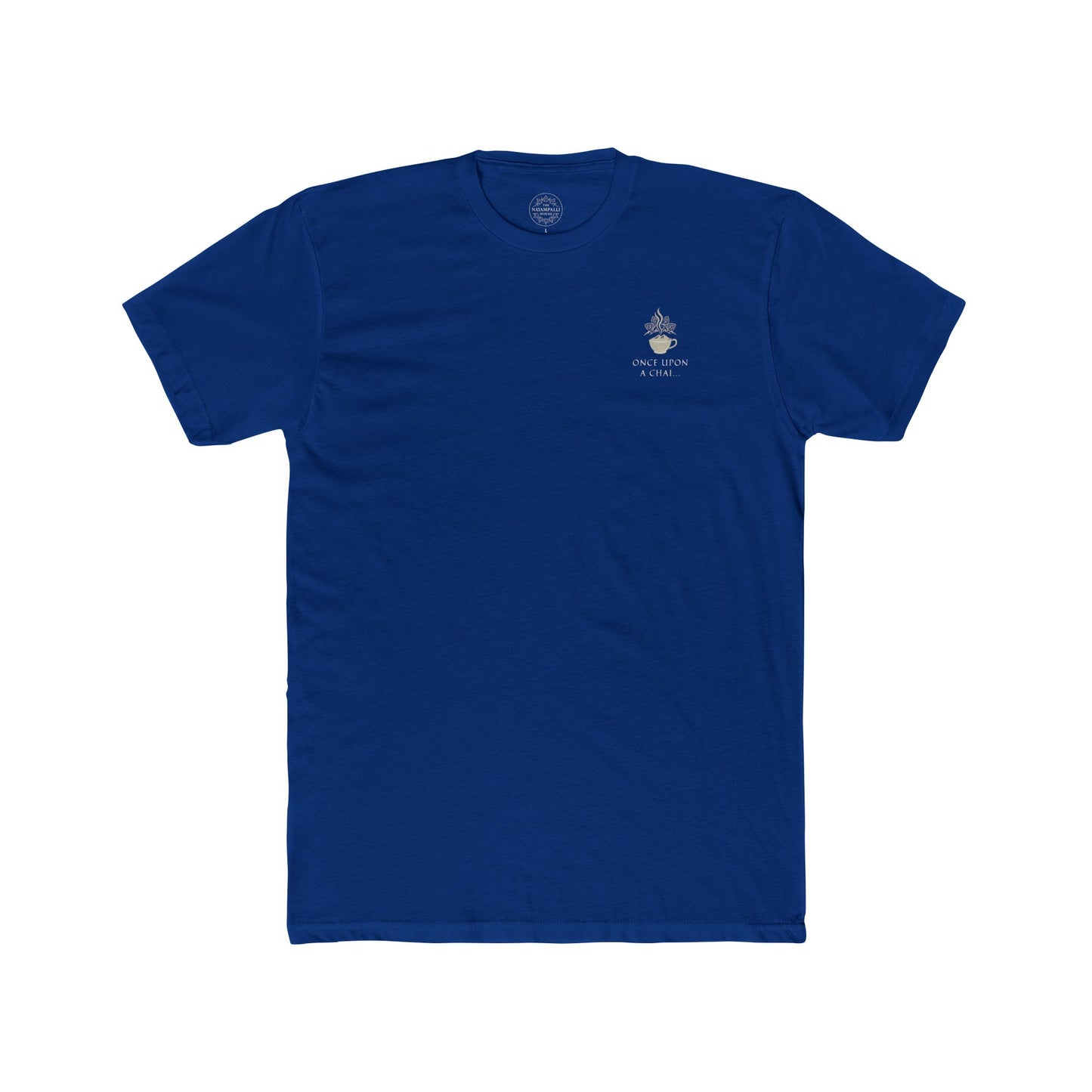 Once Upon a Chai Unisex Cotton Crew Tee