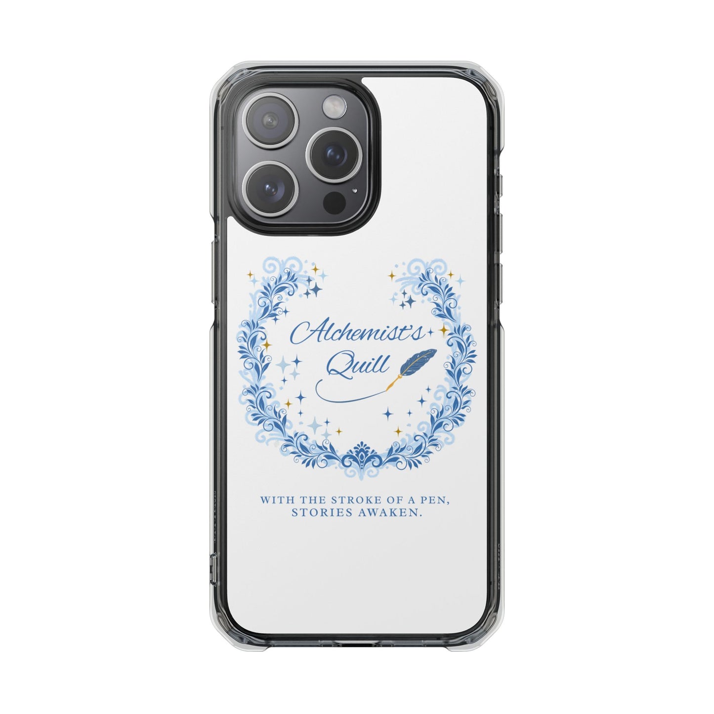 The Alchemist's Quill Clear Magnetic Case