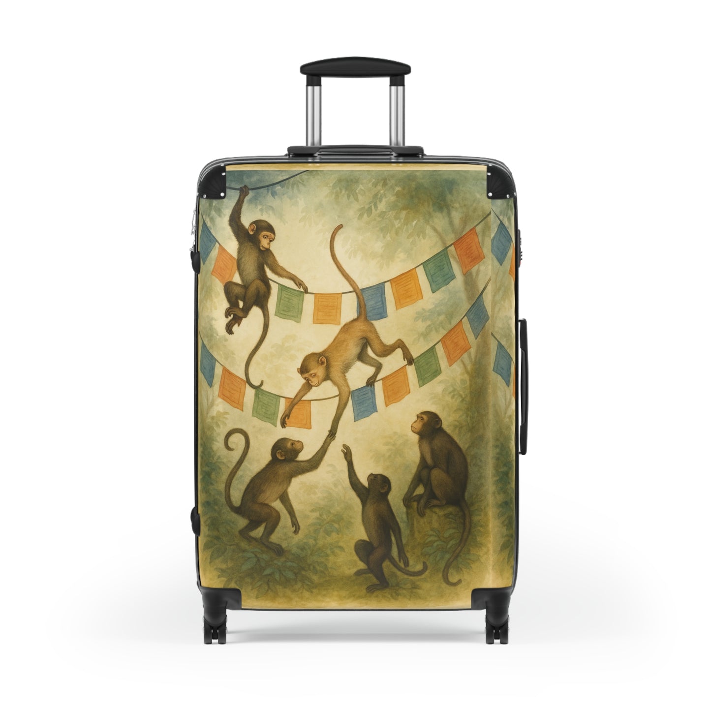 Sacred Courtyard Spinner Suitcase | Lightweight, Durable Luggage with TSA Approved Lock