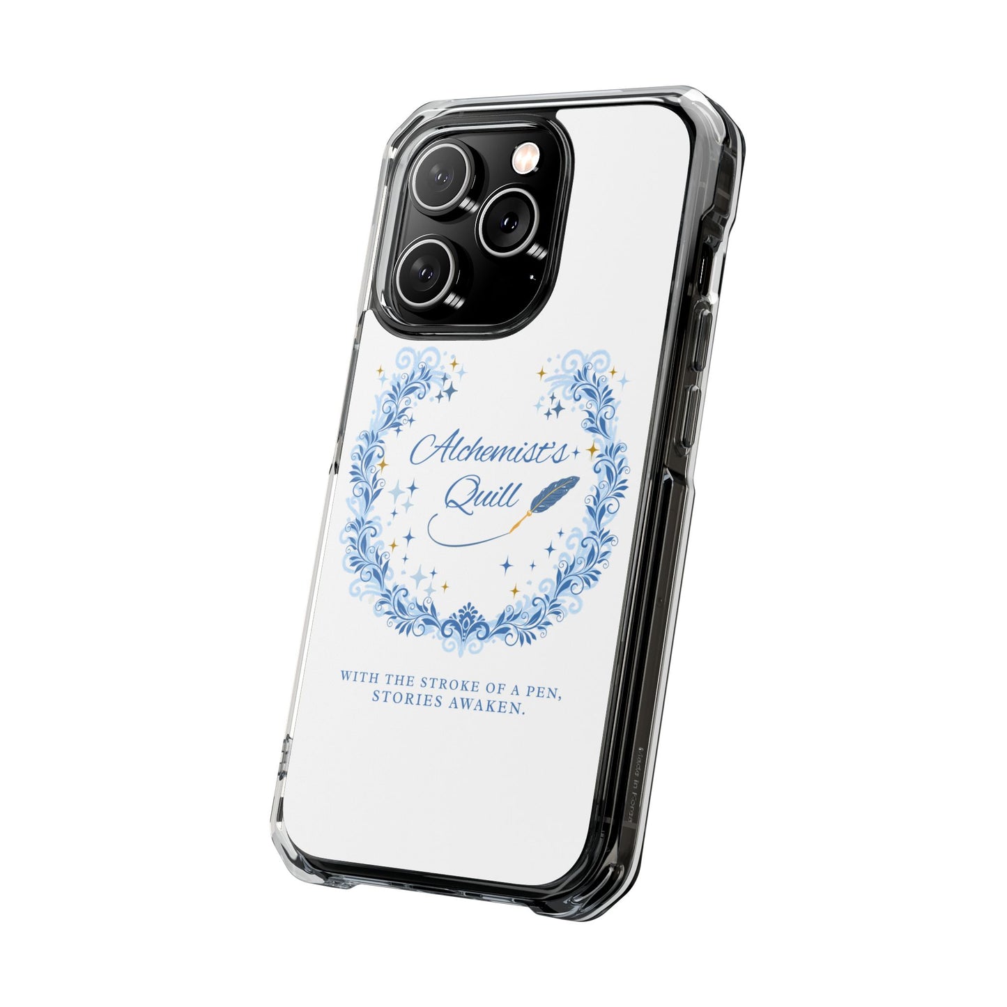 The Alchemist's Quill Clear Magnetic Case