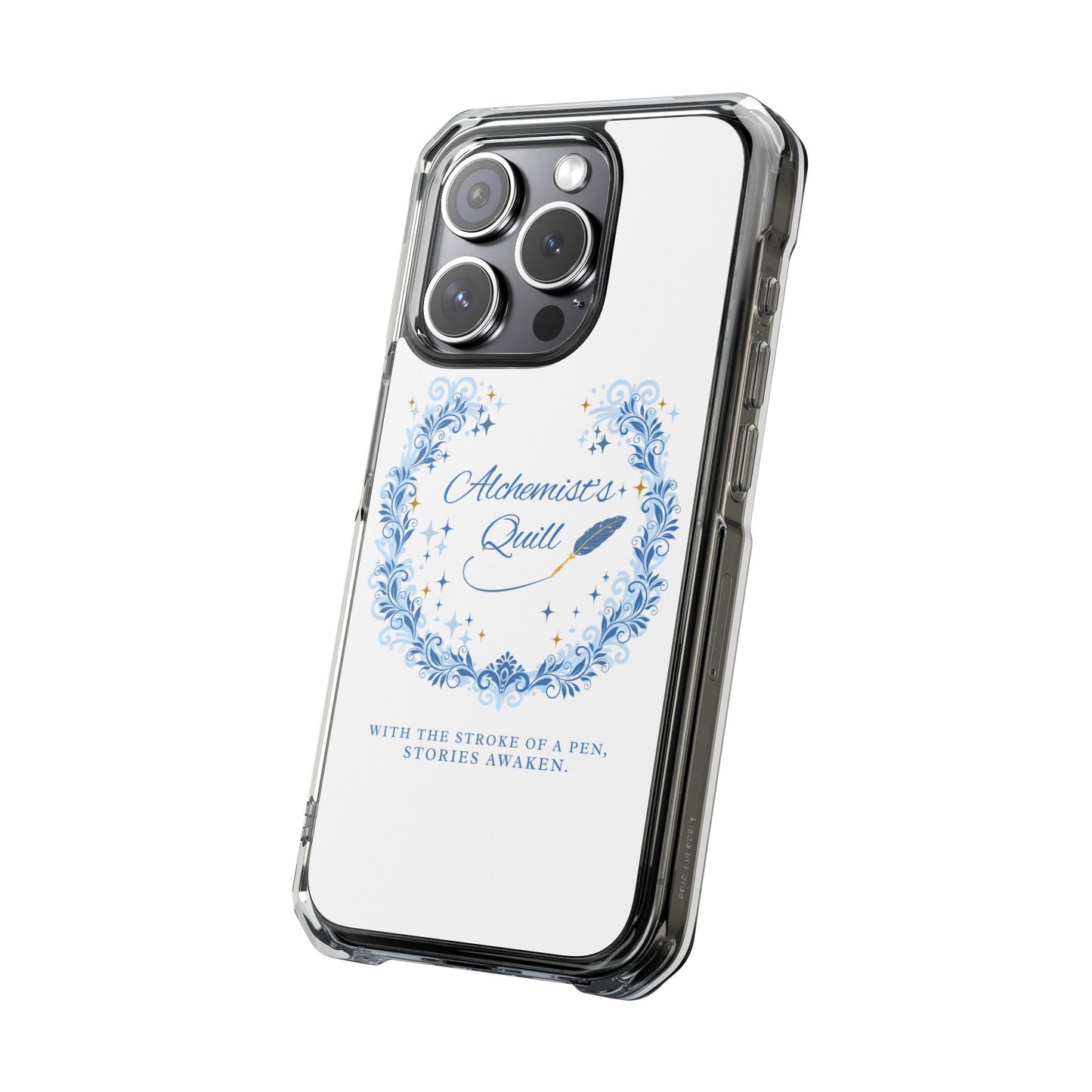 The Alchemist's Quill Clear Magnetic Case