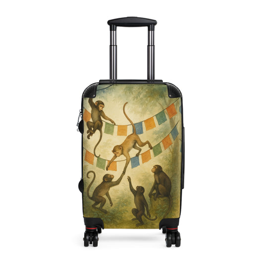 Sacred Courtyard Spinner Suitcase | Lightweight, Durable Luggage with TSA Approved Lock
