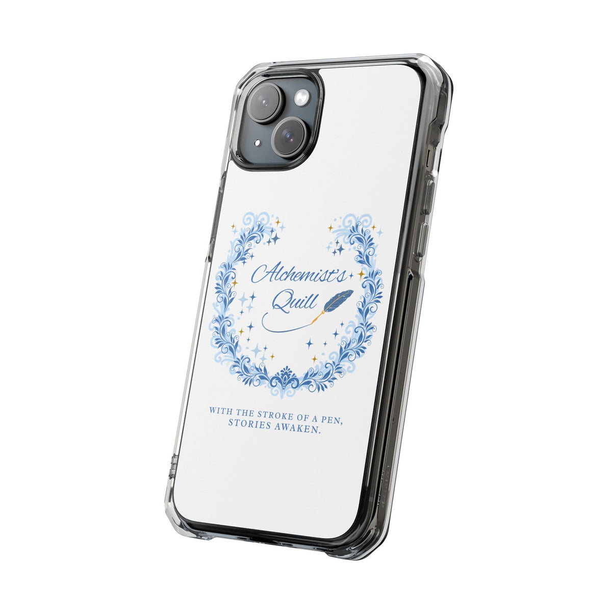 The Alchemist's Quill Clear Magnetic Case