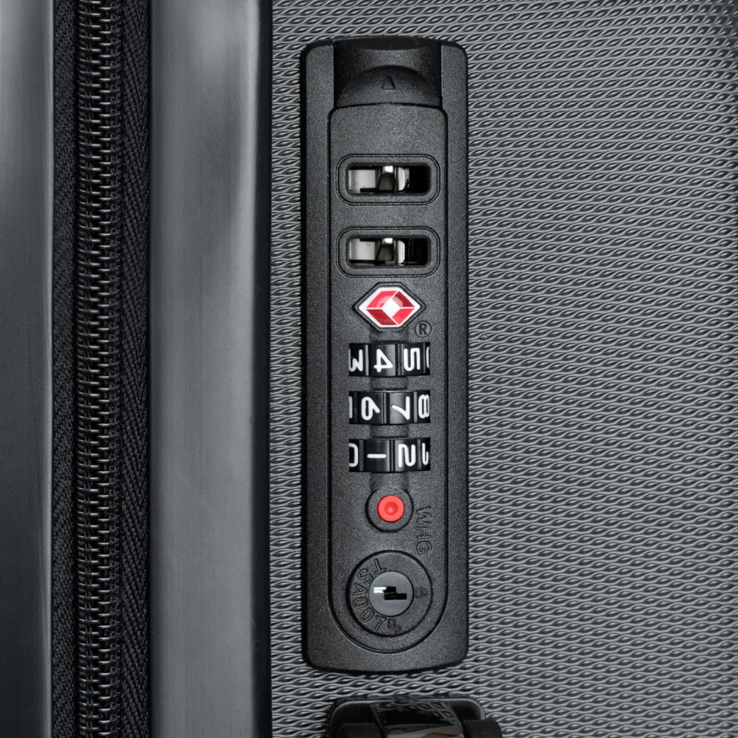 Sacred Courtyard Spinner Suitcase | Lightweight, Durable Luggage with TSA Approved Lock