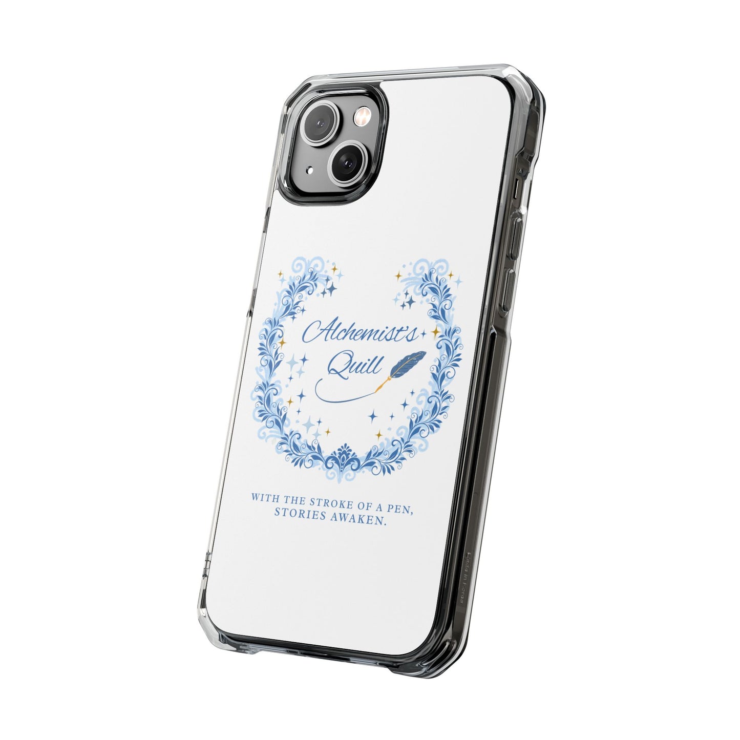 The Alchemist's Quill Clear Magnetic Case