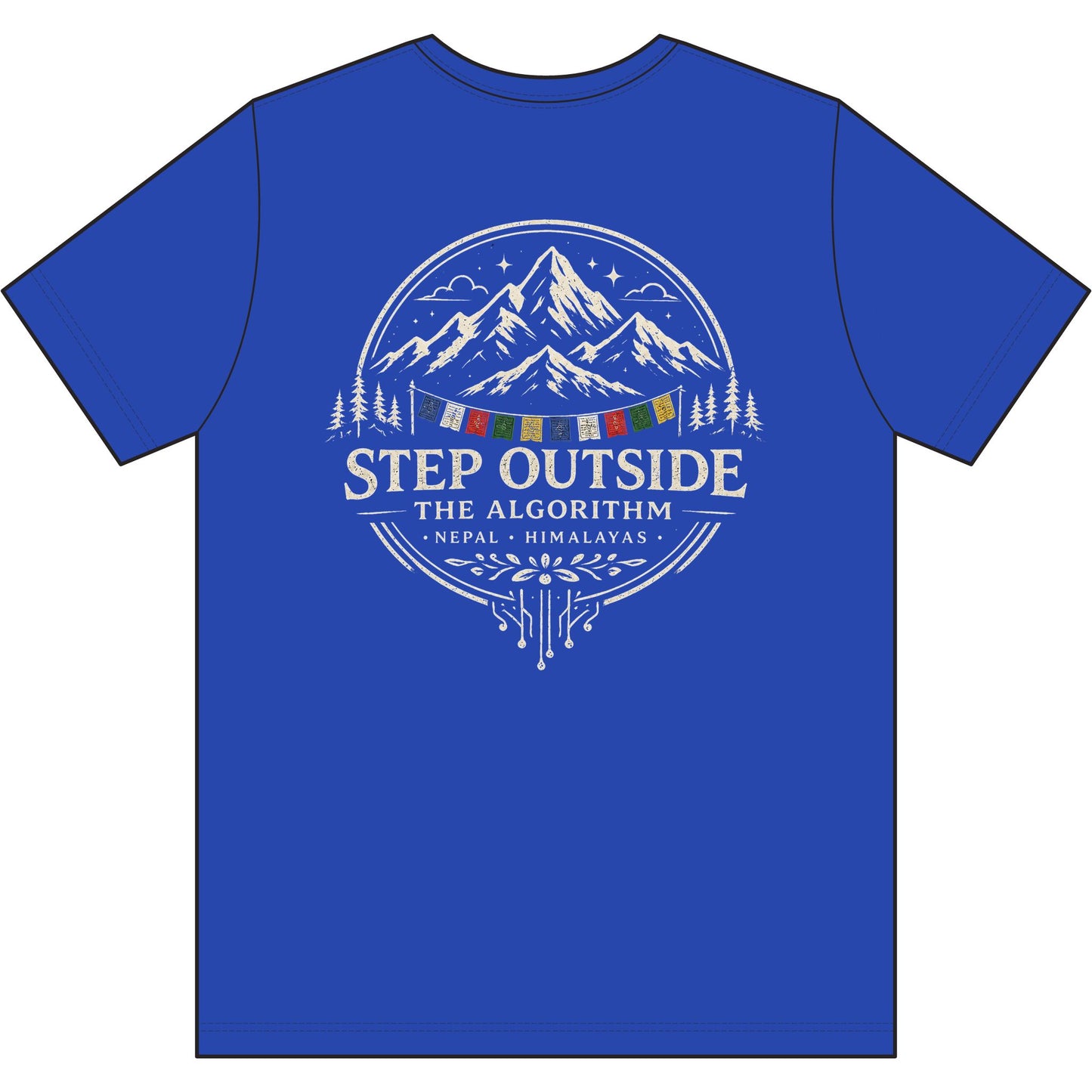 Step Outside the Algorithm – Everest Mountain Tee
