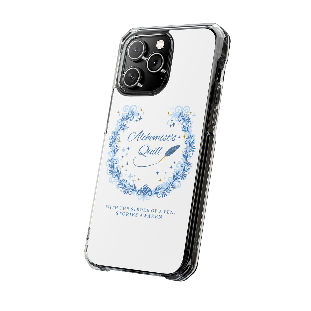 The Alchemist's Quill Clear Magnetic Case