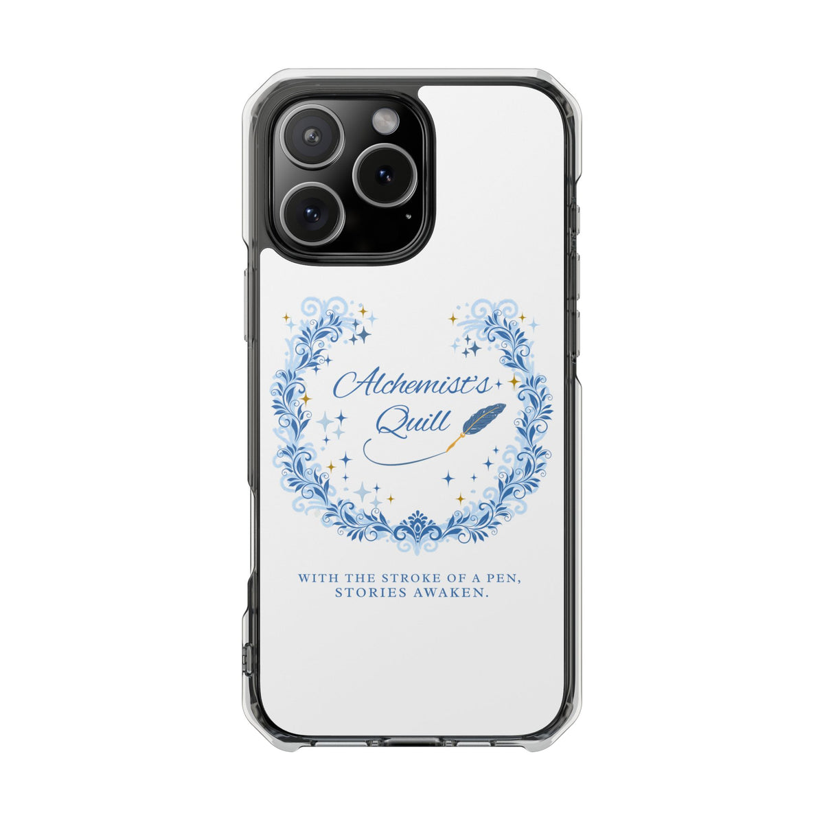 The Alchemist's Quill Clear Magnetic Case