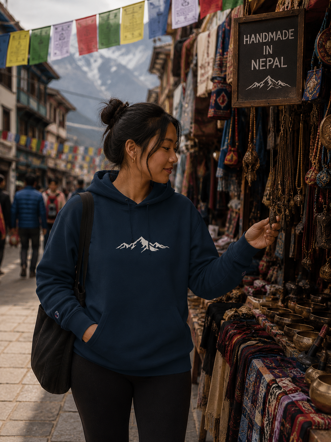 "Forged by Choice" Hoodie by Champion – Motivational Wear for the Journey Ahead | Durable, Comfortable, Timeless Sweatshirt by The Nayampalli House®