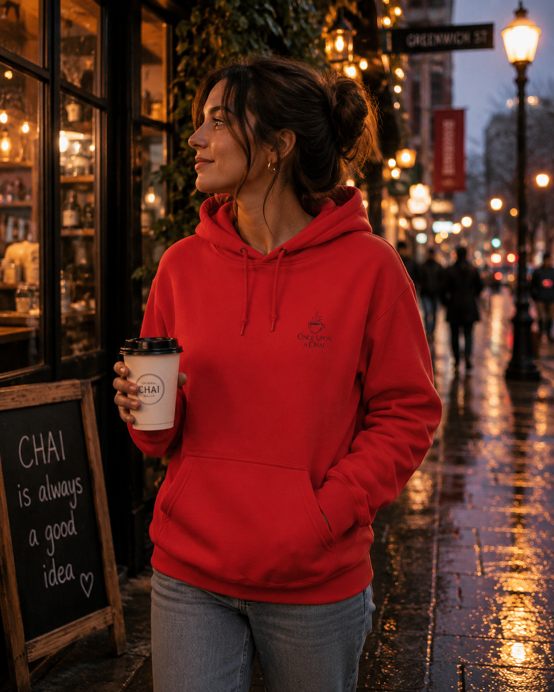 Cozy Soulwear – “A Journey to the Heart of Kumari” Hoodie | Once Upon  A Chai Edition | Warm Layer for Everyday Comfort