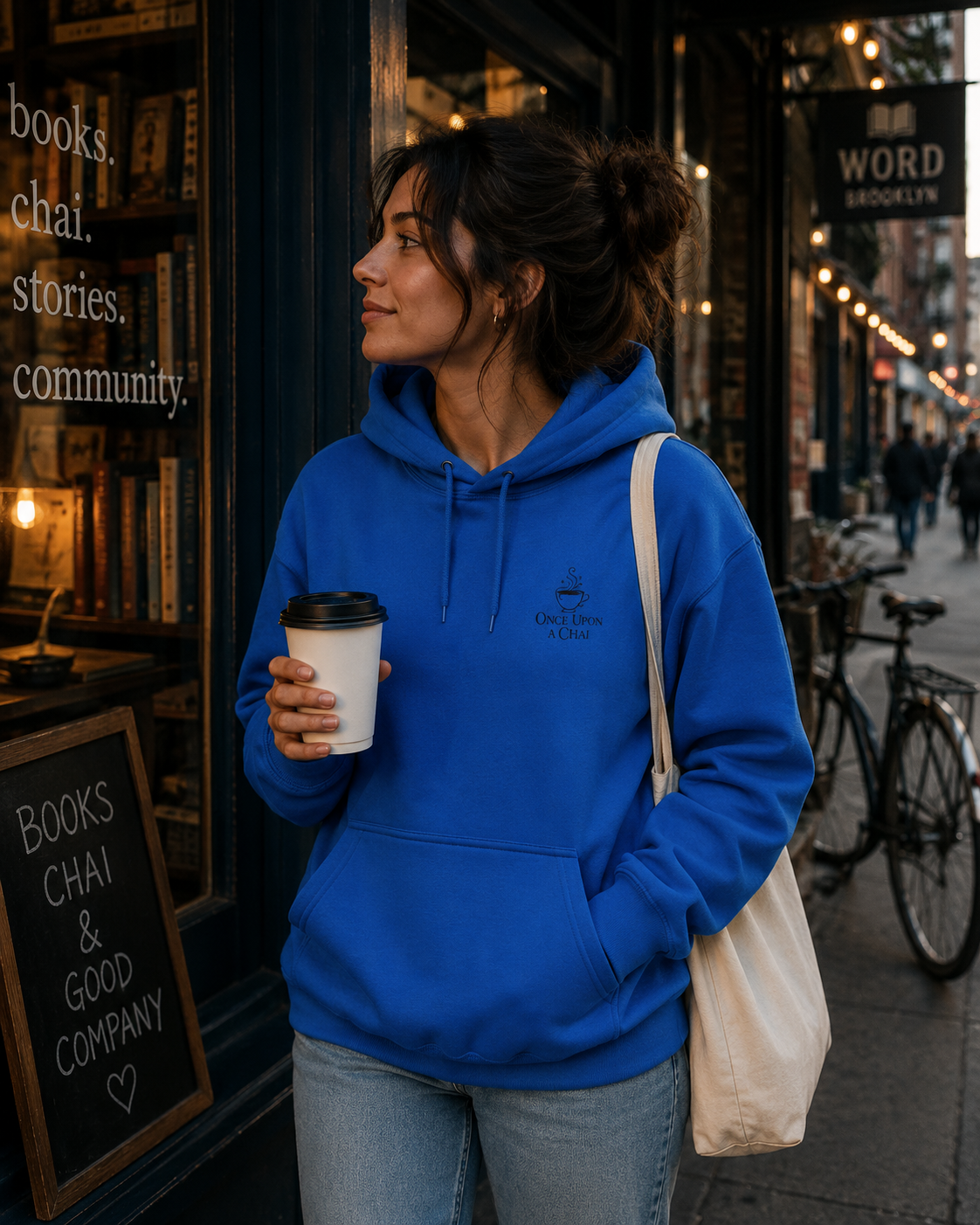 Cozy Soulwear – “A Journey to the Heart of Kumari” Hoodie | Once Upon  A Chai Edition | Warm Layer for Everyday Comfort