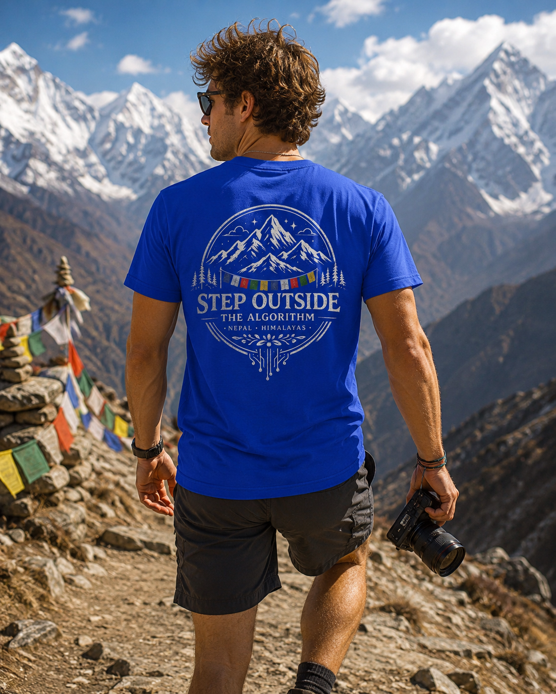 Step Outside the Algorithm – Everest Mountain Tee