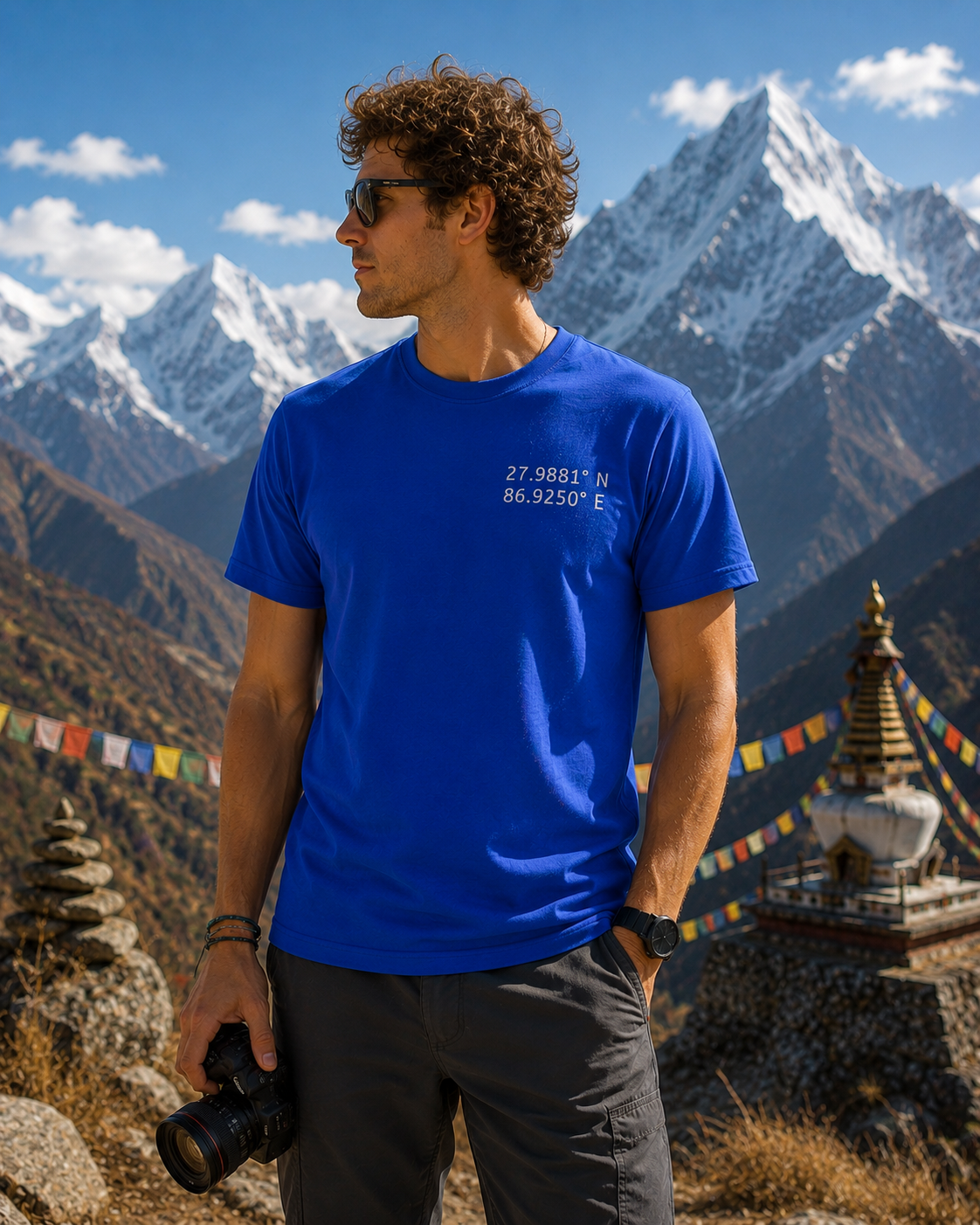 Step Outside the Algorithm – Everest Mountain Tee