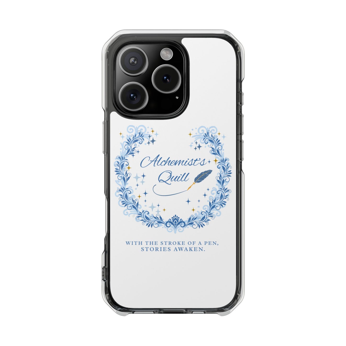 The Alchemist's Quill Clear Magnetic Case