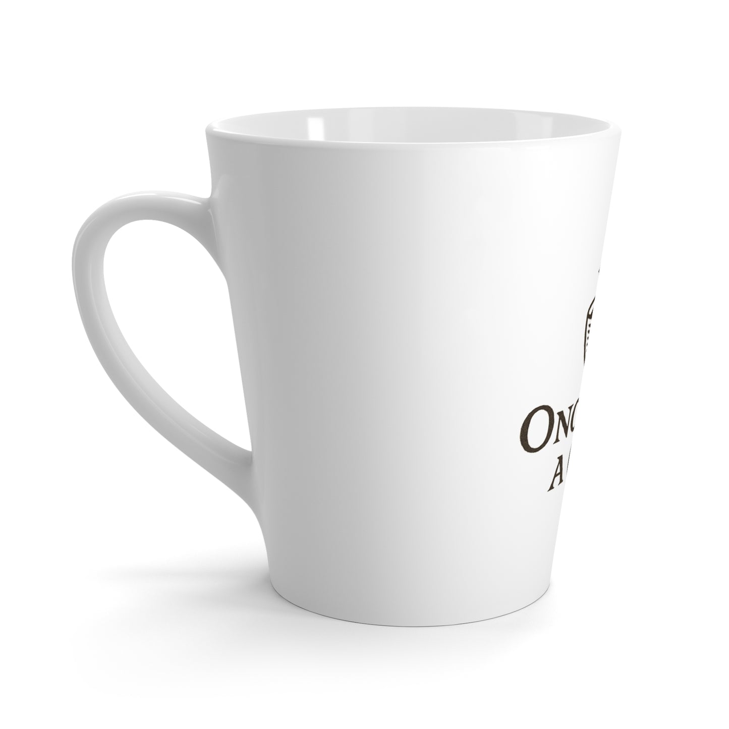 Whimsical Latte Mug with 'Once Upon a Chai' | Coffee Lover Gift, Tea Mug, Cozy Kitchen Decor, Cute Gift for Him/Her