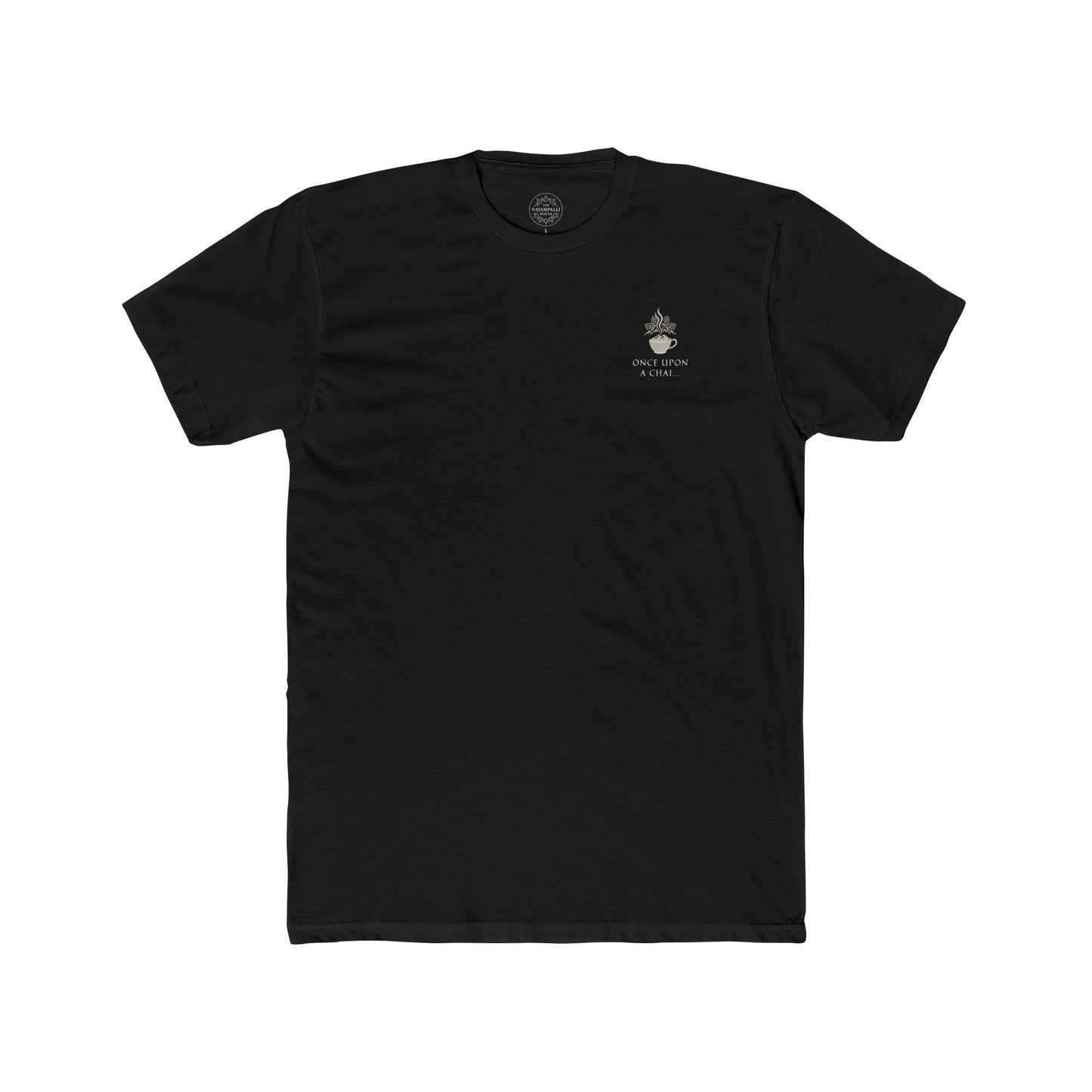 Once Upon a Chai Unisex Cotton Crew Tee
