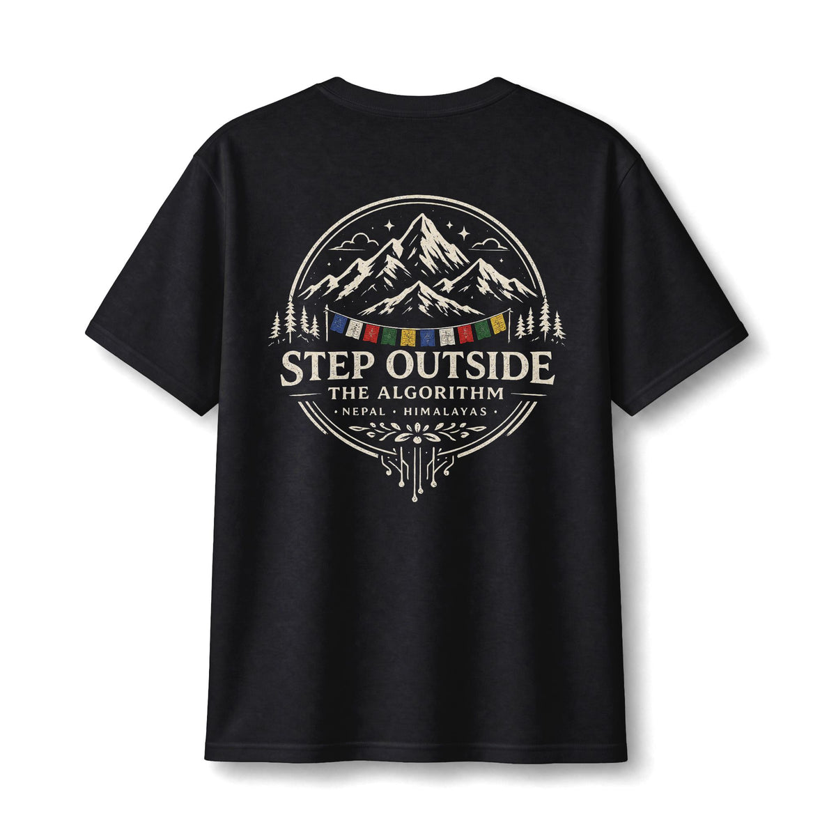 Step Outside the Algorithm – Everest Mountain Tee