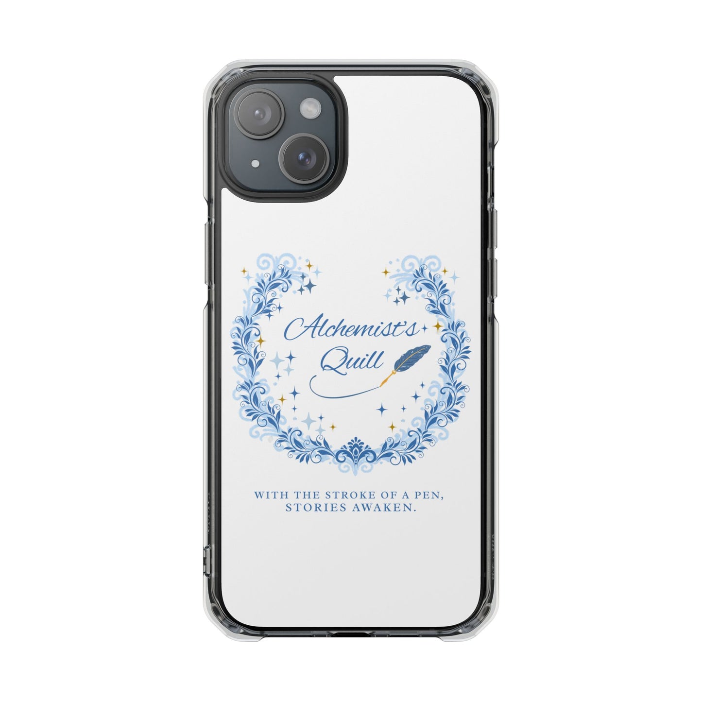 The Alchemist's Quill Clear Magnetic Case