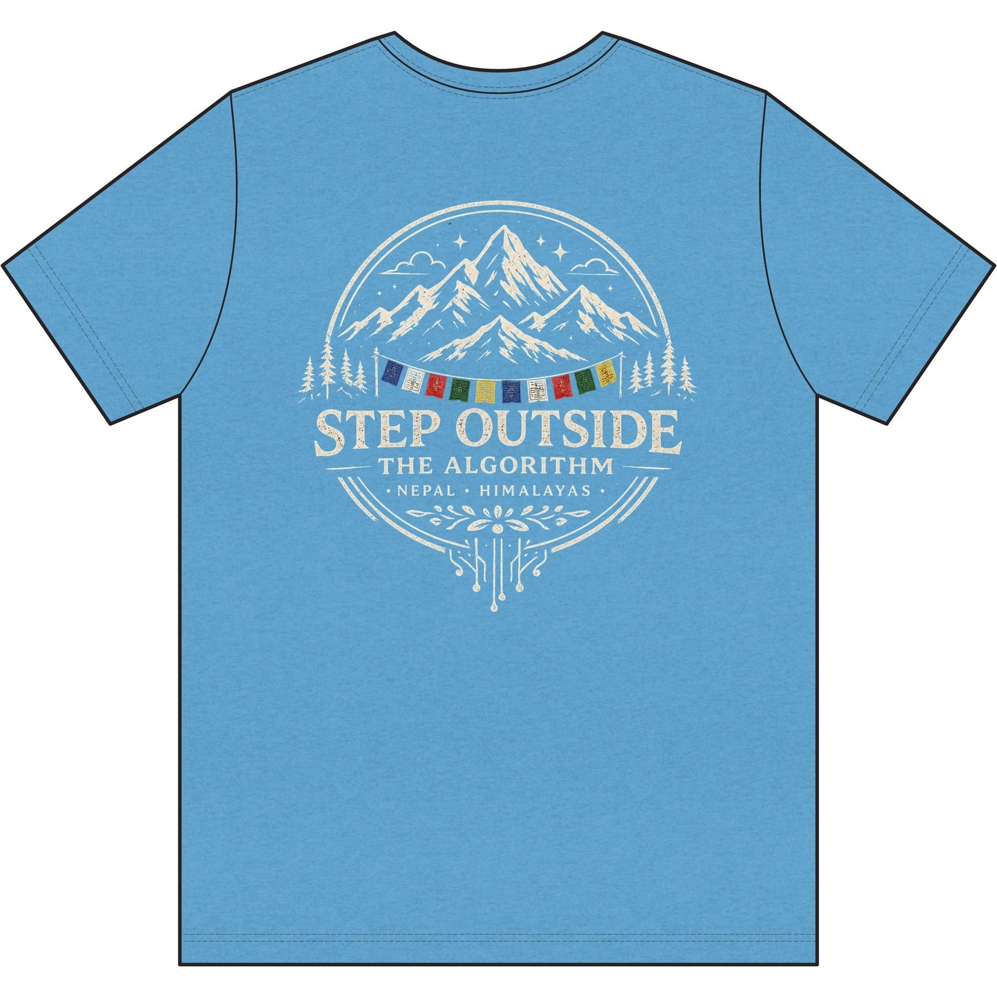 Step Outside the Algorithm – Everest Mountain Tee