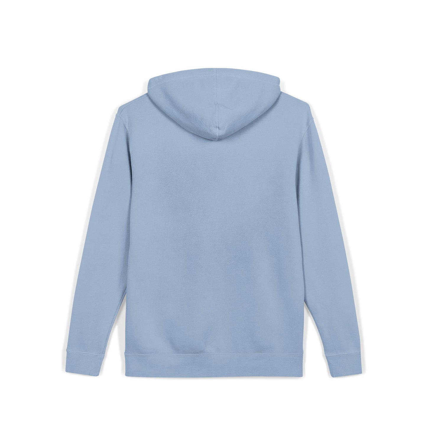 Hoodie — "A Tale of Power & Redemption" Light Blue Pigment-Dyed Pullover
