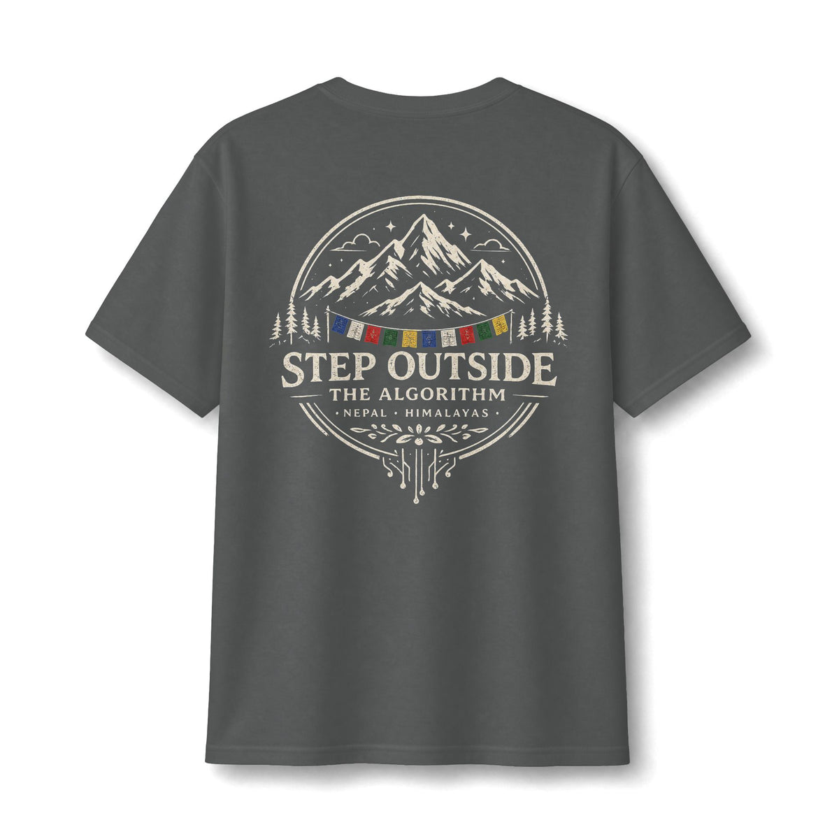 Step Outside the Algorithm – Everest Mountain Tee