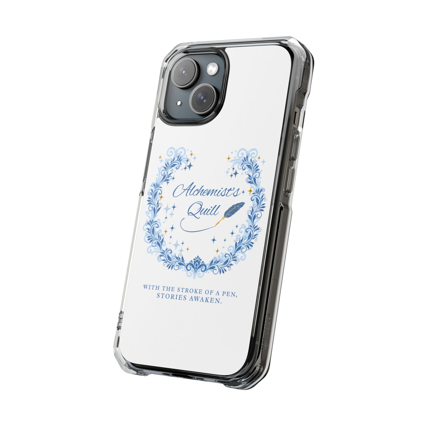 The Alchemist's Quill Clear Magnetic Case