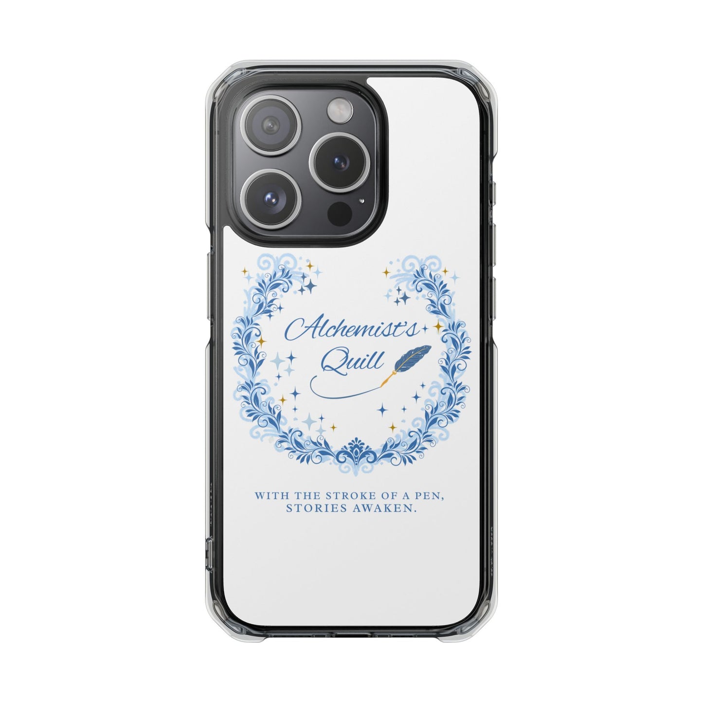 The Alchemist's Quill Clear Magnetic Case