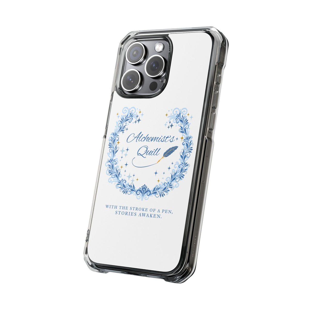 The Alchemist's Quill Clear Magnetic Case