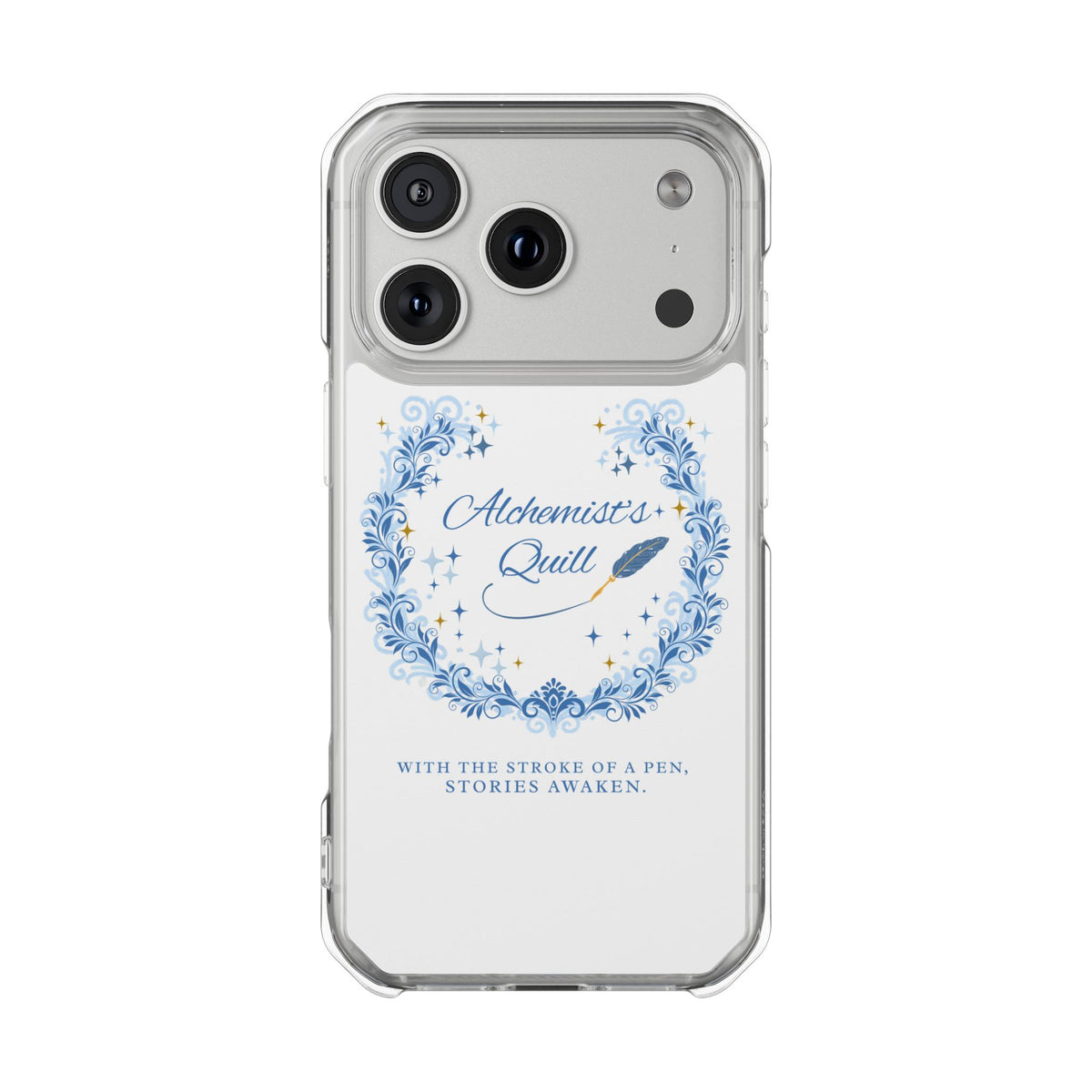 The Alchemist's Quill Clear Magnetic Case