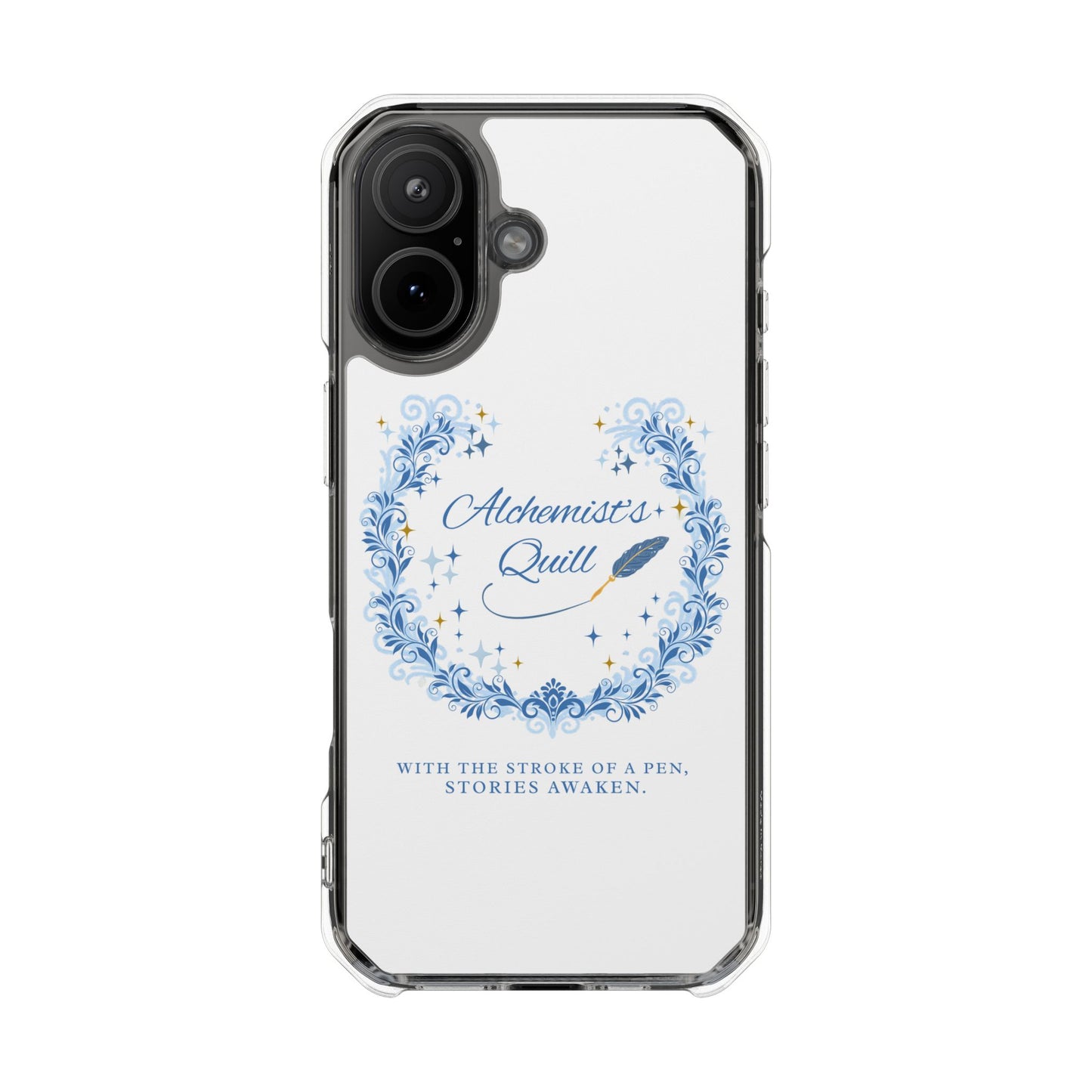 The Alchemist's Quill Clear Magnetic Case