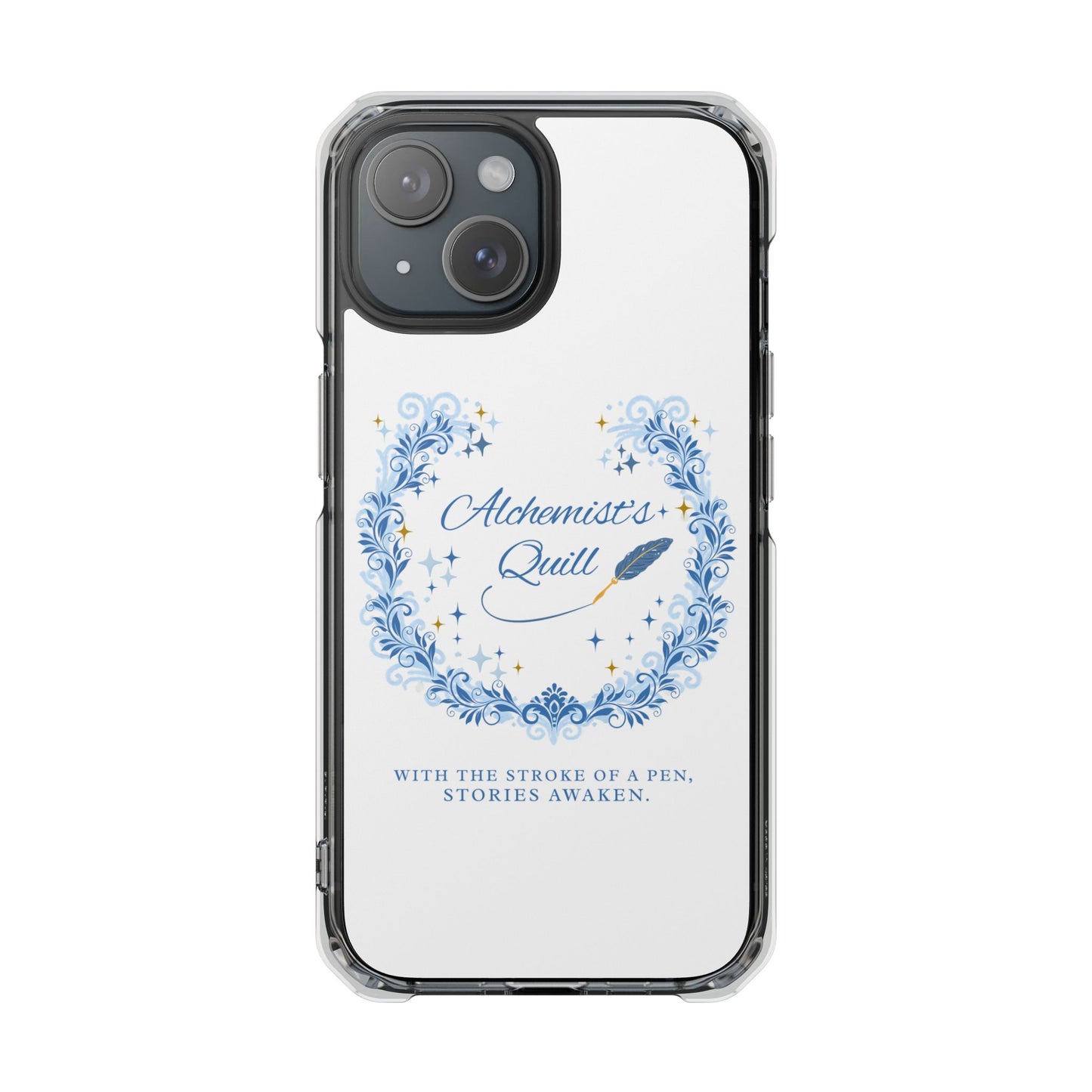 The Alchemist's Quill Clear Magnetic Case