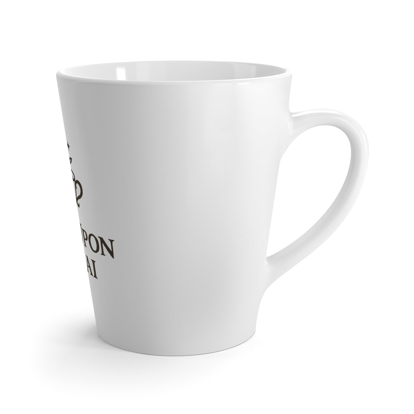 Whimsical Latte Mug with 'Once Upon a Chai' | Coffee Lover Gift, Tea Mug, Cozy Kitchen Decor, Cute Gift for Him/Her