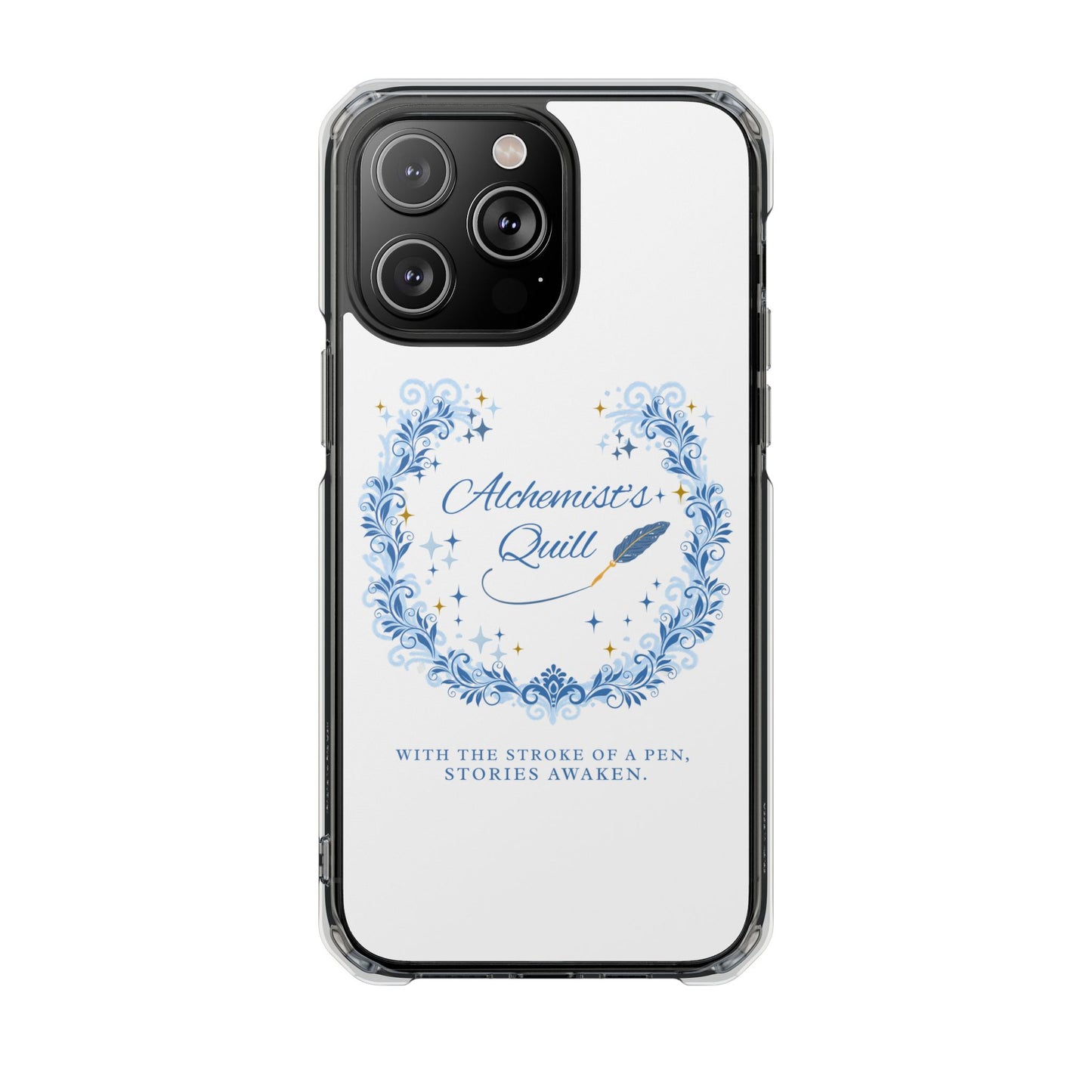 The Alchemist's Quill Clear Magnetic Case