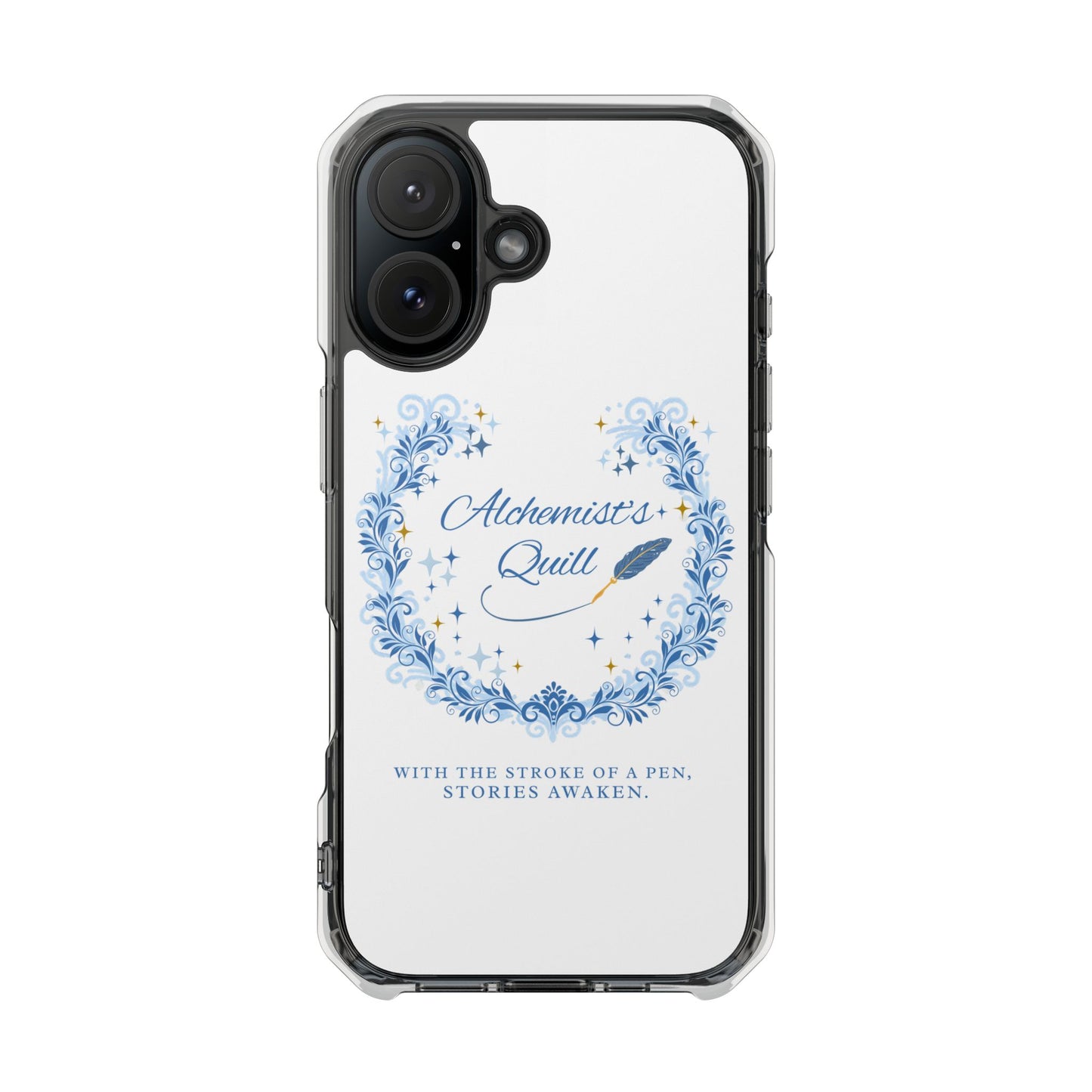 The Alchemist's Quill Clear Magnetic Case