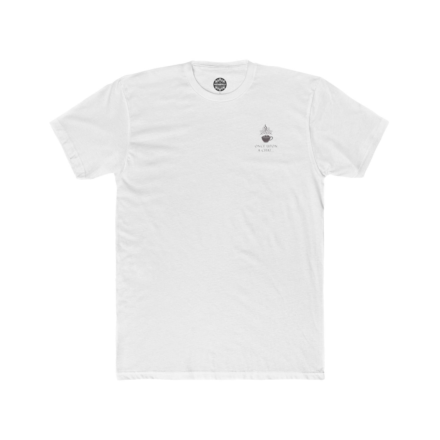 Once Upon a Chai Unisex Cotton Crew Tee