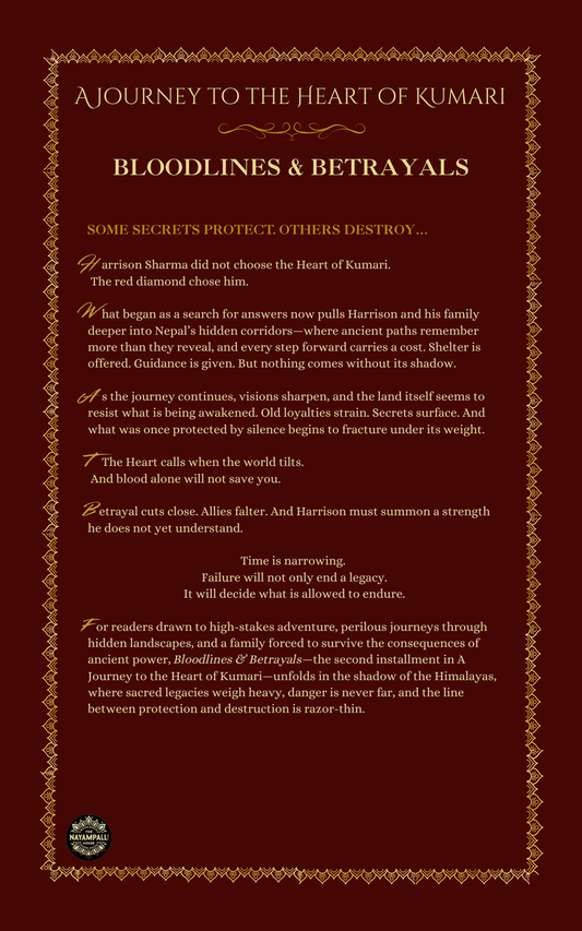 Bloodlines and Betrayals (Ebook) — Book II of A Journey to the Heart of Kumari