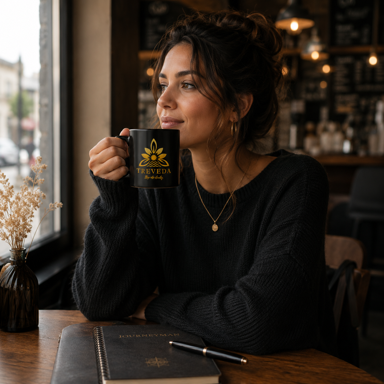 Treveda Signature Mug — Step Into Clarity