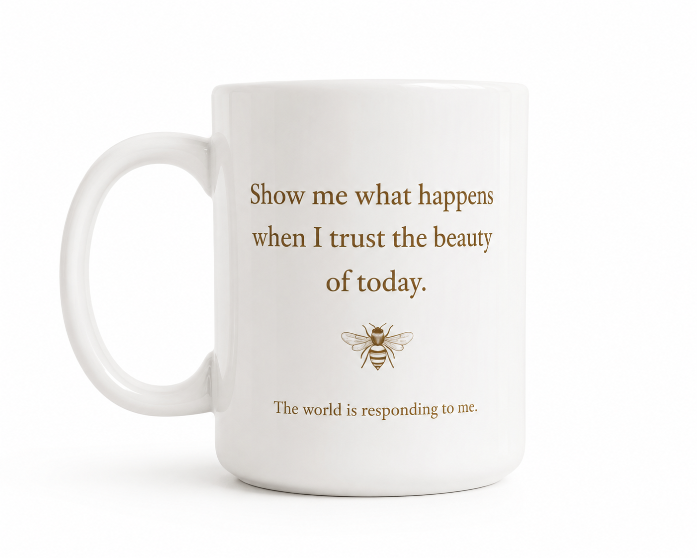 Trust the Beauty of Today – 20 oz Jumbo Ceramic Mug