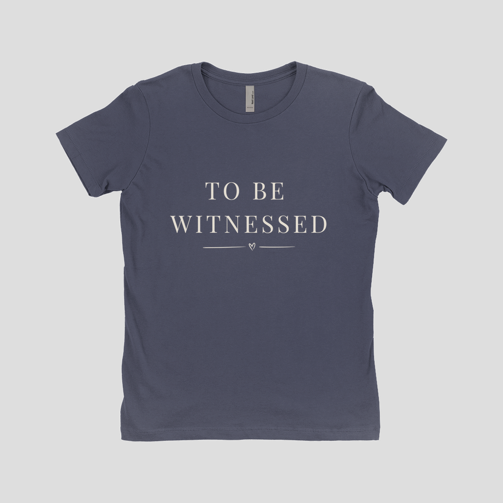 To Be Witnessed Shirt | Literary Quote T-Shirt | Writer Gift | Book Lover Tee | Introvert Shirt | Meaningful Quote Apparel